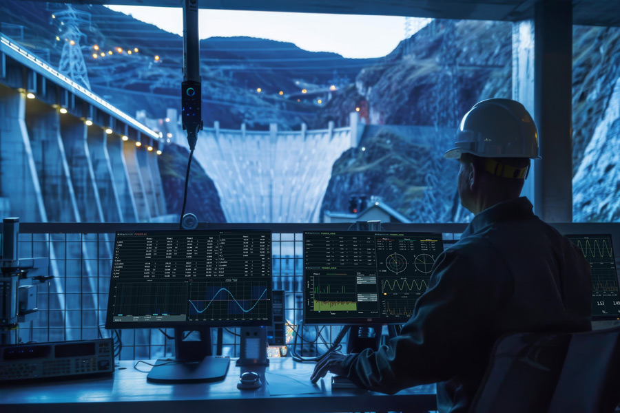 electrical-power-turbine-efficiency-measurement
